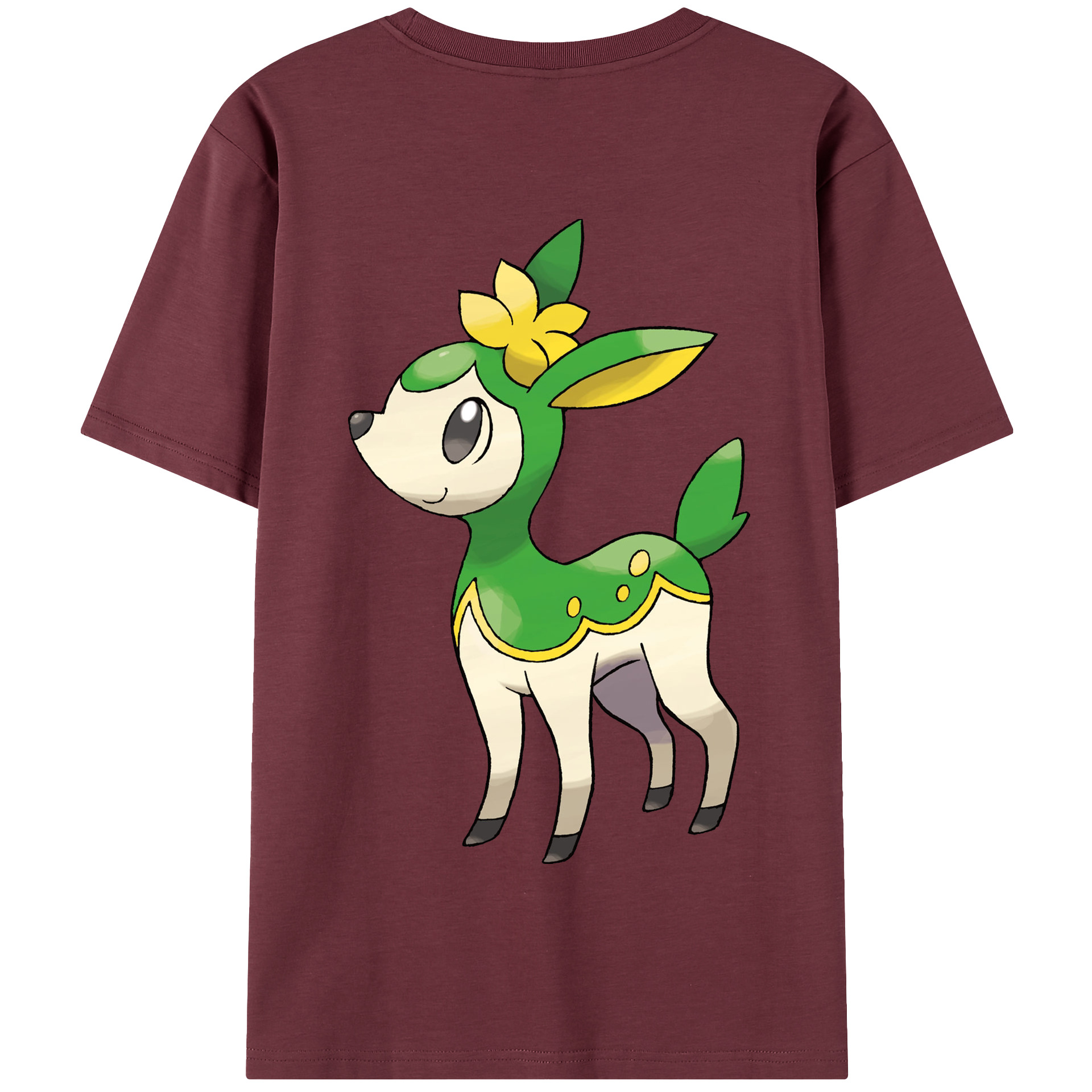 （画像用） ポケットモンスター Pokémon 綿100％半袖Tシャツ（背面プリント）